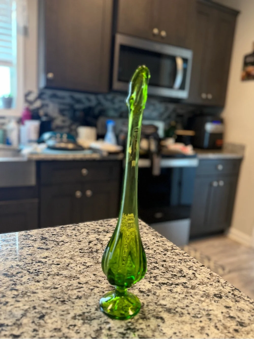 Vintage Viking Glass Swing Glass Vase